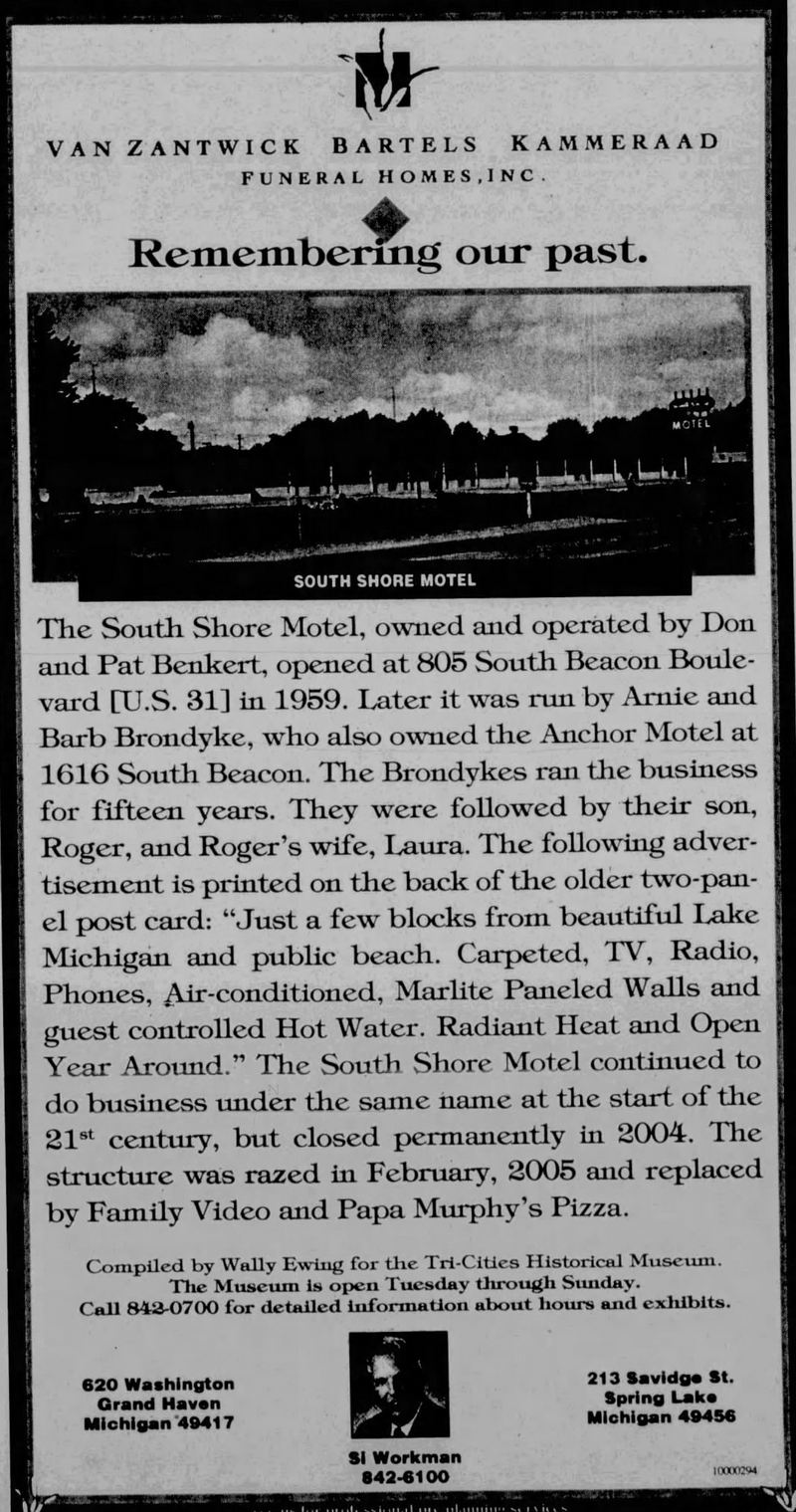 South Shore Motel - May 30 2006 Article